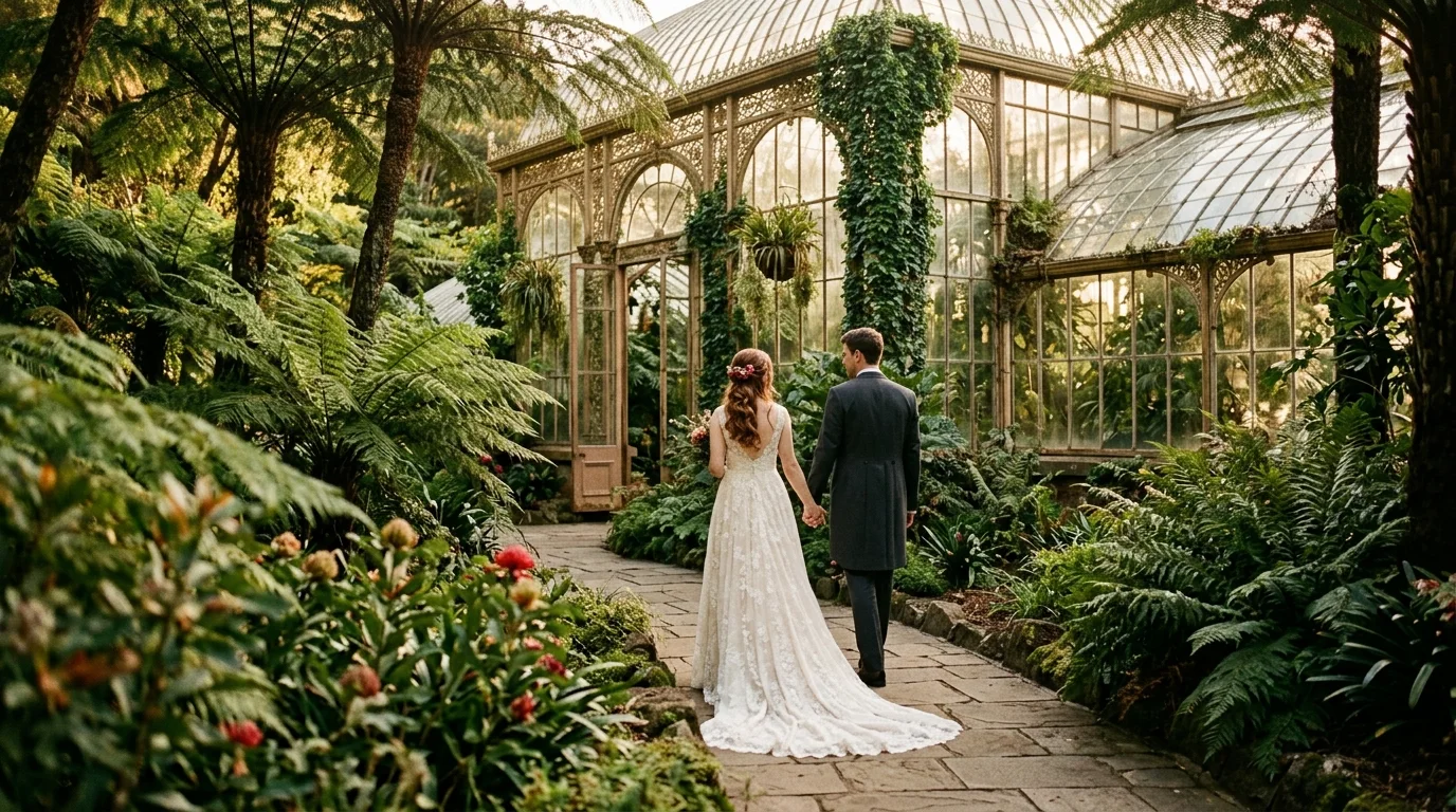 Illustrative wedding image for Evie & Thomas